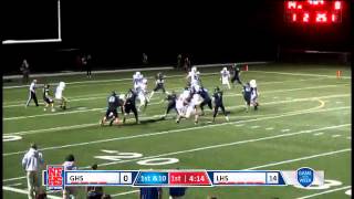 Lynnfield 11 yd td pass from Dan Sullivan to Cam Rondeau [upl. by Cherry]