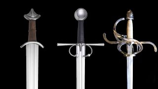 Evolution of swords through the middle ages [upl. by Pooi370]