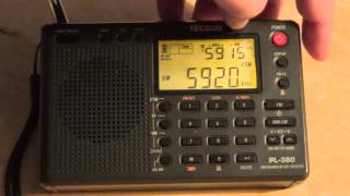 Using Easy Tuning Mode ETM 0015 UTC Shortwave [upl. by Bergren]