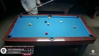 STAN TOURANGEAU 8 vs LITO ATENDIDO 7  TABLE 2  METRO CAFE  EvoSports [upl. by Staffan378]