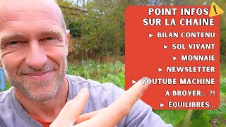 Point info chaîne  Vis ma vie de youtubeur jardinier  03 [upl. by Marina205]