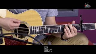 讚美之泉 敬拜101 在這裡 You Are Here  木吉他教學 Acoustic Guitar Tutorial [upl. by Skrap29]