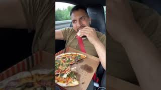 ATTILA HILDMANN ISST VEGANE PIZZA IM PORSCHE 🍕🤤 [upl. by Euqinad]