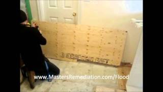 How to Install a Subfloor  Vancouver Water Damage Restoration [upl. by Nabla]