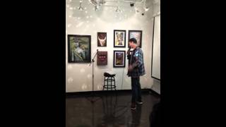 Cody Wheeler  stand up open mic HOWL Gallery 2816 [upl. by Amol686]