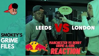 American Rapper First Time Hearing Leeds vs London GrimeASide 2016 Reaction [upl. by Chaffinch777]