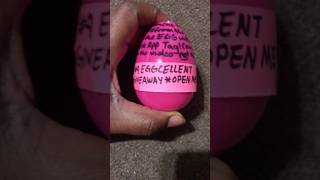 EGGCELLENT GIVEAWAY eggs money giveaway pink fun shorts smallyoutuber [upl. by Ialohcin]