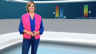 Weervrouw Sabine Hagedoren met het Vlaamse weerbericht van zaterdag 2 december 2023 op VRT 1 [upl. by Siroled]