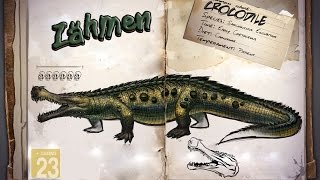 ARK‬ Survival Evolved GUIDEDeutsch  Sarco  Krokodil zähmen [upl. by Eikcid863]