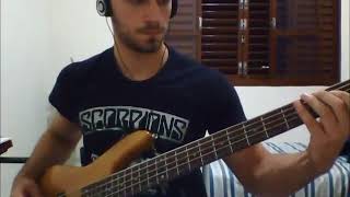 SCORPIONS Bass Cover  Remember the Good Times [upl. by Anidal]