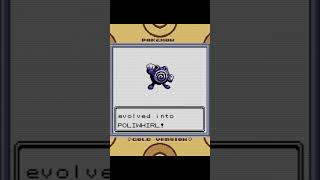 Evolution Of Poliwag Into Poliwhirl and Politoed In Gen 2  Pokemon Gold pokemon [upl. by Kal]