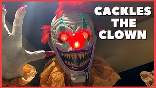 Party City 2022  12 ft Cackles The Clown UnboxingSetup [upl. by Lilahk724]