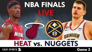 2023 NBA Finals Live Heat vs Nuggets Game 3 Live Streaming Scoreboard [upl. by Ativoj]