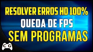 Como deixar o PC Mais Rápido Sem Precisar Instalar Nenhum Programa  Queda de FPS  HD 100 [upl. by Brest530]