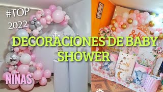 Ideas Decorativas de Baby Shower Niña 2022 [upl. by Atiuqihc]