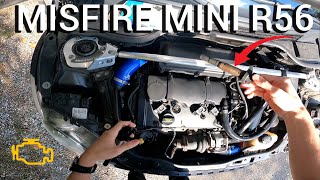 Diagnosi Misfire e risoluzione Mini R56  Scan OBD [upl. by Orferd]