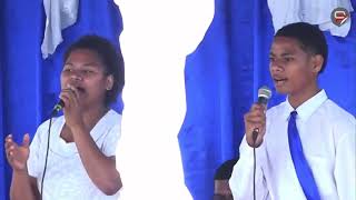 Na Kalou dau veisotavi  CAKAUDROVE  WHC Choir live in Savusavu [upl. by Inaja511]