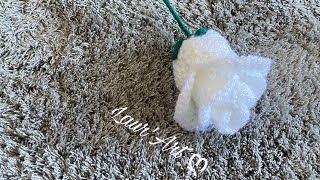 Tutoriel Rose au Crochet 🌹  Pattern en Français  Laur’Art ღ [upl. by Eihcir]