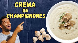 Cómo Hacer LA CREMA DE CHAMPIGNONES 🍄 Mas FÁCIL dip pate crema [upl. by Kenzie]