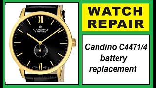 Candino C44714 battery replacement [upl. by Naga]