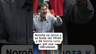 Noroña se rie del PRIAN por usar a Garcia Luna para manchar la imagen de AMLO 😱🤔 [upl. by Guttery409]