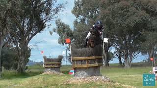 Sam Woods on SS Eight Count at Quirindi Eventing CCI Horse Trials 2024 [upl. by Llerrah]