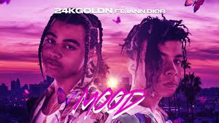 24kGoldn  Mood Official Clean Audio ft Iann Dior [upl. by Madelle]