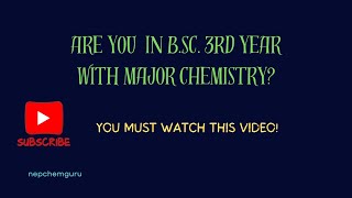 orientationalvideobsc3rdyearchemistry [upl. by Huttan]