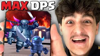 Beating Clash Royale Using The Highest DPS Cards [upl. by Platt]