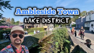 a beautiful Town In Lake District England  Ambleside Town  Travel UK  Best town in UK  indian [upl. by Merril74]