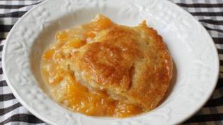 Peach Cobbler Recipe  Summer Peach Dessert Special [upl. by Iolenta]