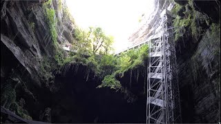 The Padirac Chasm  Le gouffre de Padirac Lot  France [upl. by Ainnos]