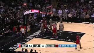 Tyreke Evans Buzzer Beater Pelicans vs Spurs Nov 8th 2014 2015 Season [upl. by Gisella377]