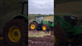 John Deere 6190M fazenda trator jhondeeretractor agricultura farming [upl. by O'Shee]