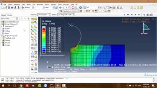 Abaqus tutorial for beginner Nanoindentation  part 2 [upl. by Libb]