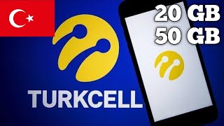 Turkcell Latest Mobile internet package Rates in Istanbul Turkey 19 OCT 2022 [upl. by Hgielram803]