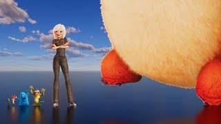 Monsters vsAliens Characters size comparison [upl. by Boniface]