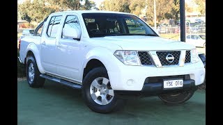 B6891  2011 Nissan Navara ST D40 Series 6 Manual 4x4 Dual Cab Walkaround Video [upl. by Ahsieym]