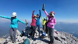 Mount Niblock and Mount Whyte Scramble [upl. by Akselav288]