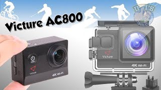 Victure AC800 4K Budget Action Camera  REVIEW [upl. by Chessa621]