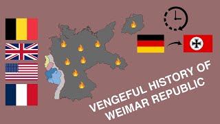 Weimar Republic Every Year 19191933 Map [upl. by Anael]