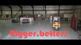 Bigger better 20000 sqft combined workshops [upl. by Sabah]