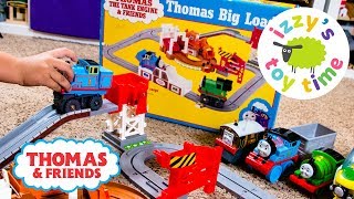 RARE THOMAS TRAIN TOMY Thomas and Friends Big Loader Playset  Fun Toy Trains [upl. by Casanova]