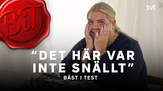 Marcus Berggren gömmer sig bakom rå fisk  Bäst i test 2022  SVT [upl. by Drofnil]