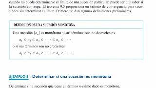 36 U4 CÁLCULO INTEGRAL CUARTA UNIDAD SUCESIONES MONÓTONAS ACOTADAS [upl. by Elletsyrk]