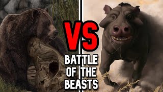 ShortFaced Bear vs Daeodon  Closer Than You Think [upl. by Tamqrah444]