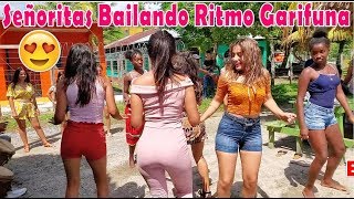 Bailando El Ritmo GarifunaAsi Se Baila Punta GarifunaWoow SeñoritasP8 [upl. by Gainor]