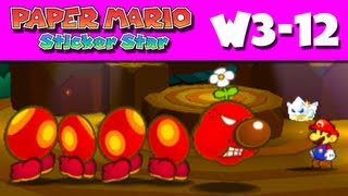 Paper Mario Sticker Star  W312  Whitecap Beach Nintendo 3DS Gameplay Walkthrough [upl. by Ahtaela]