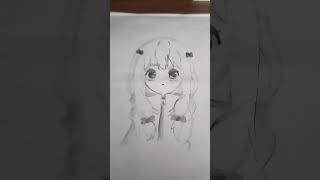 Seohyun draw SAGIRI IZUMI anime cute [upl. by Afatsuom]