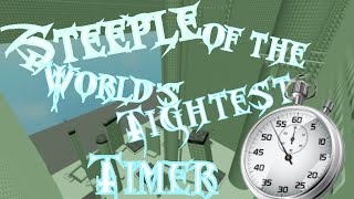 Steeple of the World’s Tightest Timer F1 [upl. by Aynatan]